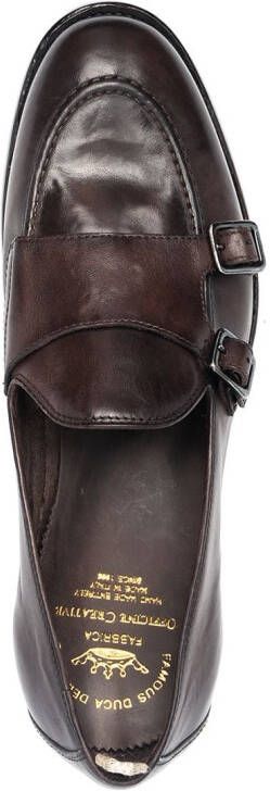 Officine Creative Ivy classic monk shoes Brown