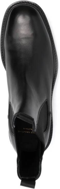 Officine Creative Joss slip-on leather Chelsea boots Black