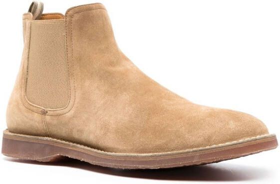 Officine Creative Kent suede boots Brown