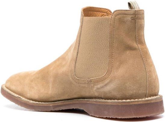 Officine Creative Kent suede boots Brown