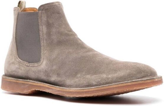 Officine Creative Kent suede boots Grey