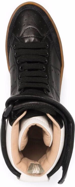 Officine Creative Knight 102 high top sneakers Black