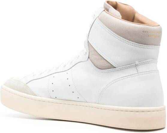 Officine Creative Knight high-top leather sneakers White