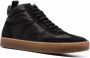 Officine Creative kombined leather sneakers Black - Thumbnail 2