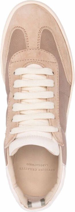 Officine Creative Kombined low-top sneakers Neutrals
