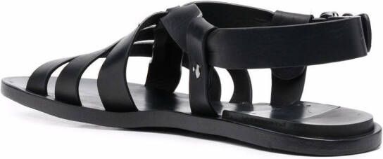 Officine Creative Kontraire caged sandals Black