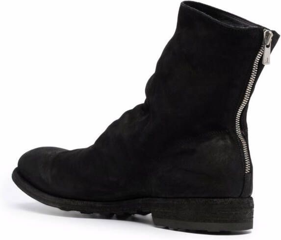 Officine Creative lace-up ankle boots Black