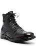 Officine Creative lace-up calf leather boots Black - Thumbnail 2