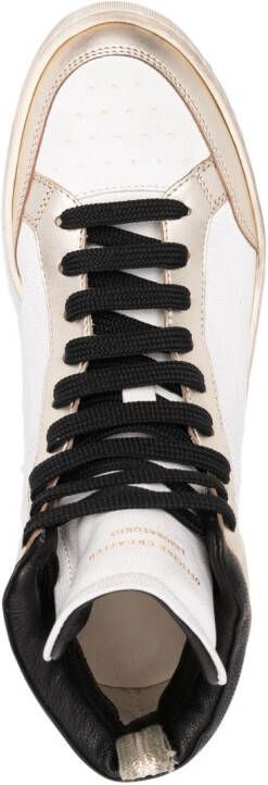 Officine Creative lace-up high-top sneakers White