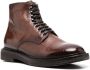 Officine Creative lace-up leather ankle boots Brown - Thumbnail 2