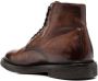 Officine Creative lace-up leather ankle boots Brown - Thumbnail 3
