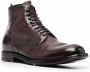 Officine Creative lace-up leather boots Brown - Thumbnail 2