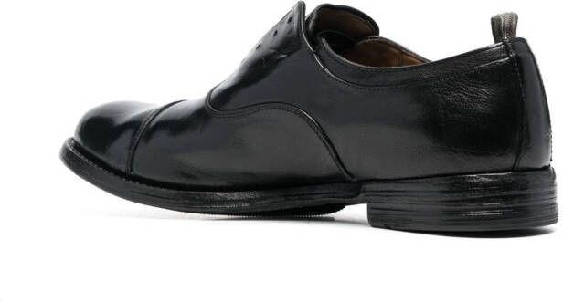 Officine Creative lace-up leather Oxford shoes Black