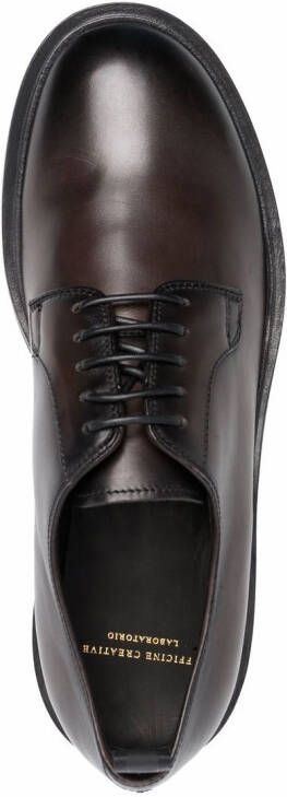 Officine Creative lace-up leather shoes Brown