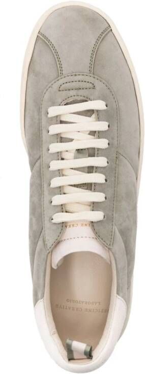 Officine Creative lace-up suede sneakers Neutrals
