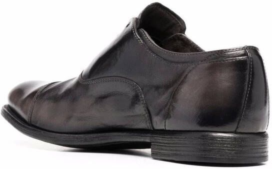 Officine Creative laceless derby shoes Black