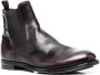 Officine Creative leather ankle boots Brown - Thumbnail 2