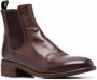 Officine Creative leather Chelsea boots Brown - Thumbnail 2