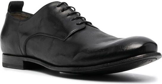 Officine Creative leather derby shoes Black