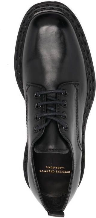 Officine Creative leather lace-up brogues Black
