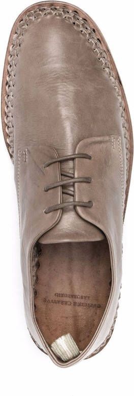 Officine Creative leather lace-up shoes Neutrals