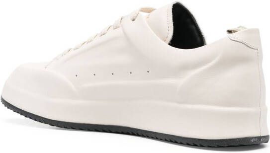 Officine Creative leather lace-up sneakers Neutrals