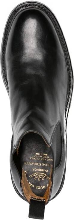 Officine Creative Leeds leather ankle boots Black