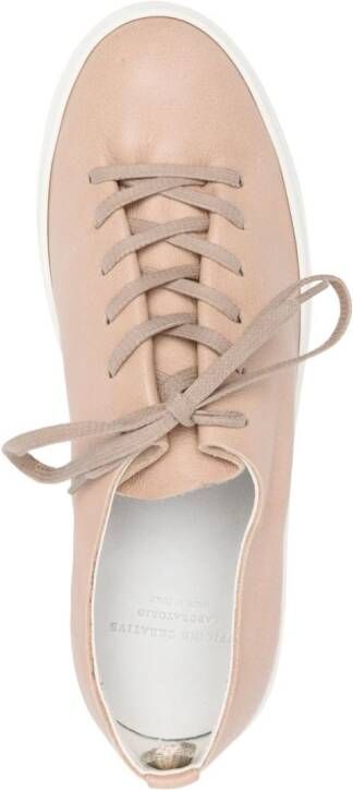 Officine Creative Legera 100 leather sneakers Pink