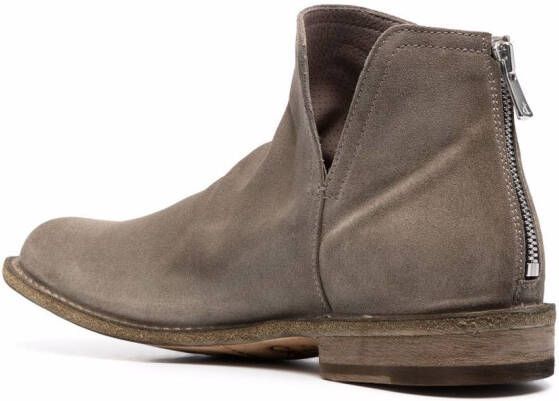 Officine Creative Legrand 160 suede ankle boots Green