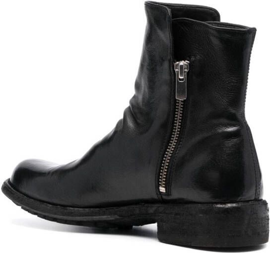 Officine Creative Legrand 226 leather ankle boots Black