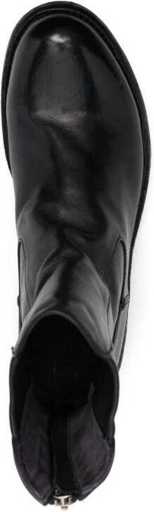 Officine Creative Legrand leather ankle boots Black