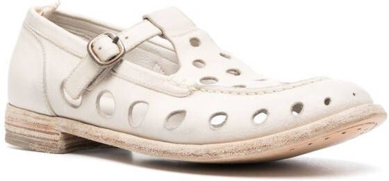 Officine Creative Lexi leather loafers White