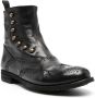Officine Creative Lexikon 153 leather boots Black - Thumbnail 2