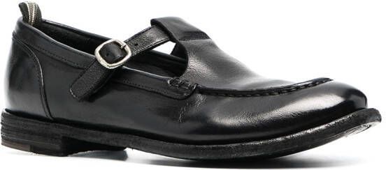 Officine Creative Lexikon 532 buckled shoes Black