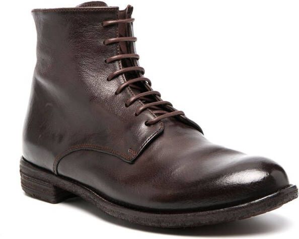 Officine Creative Lexikon lace-up boots Brown