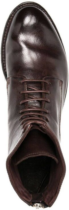 Officine Creative Lexikon lace-up boots Brown