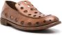Officine Creative Lexikon perforated leather loafers Brown - Thumbnail 2