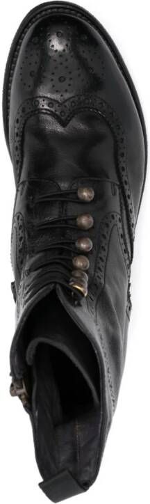Officine Creative Lison 058 leather ankle boots Black