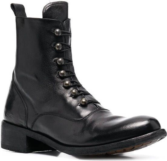 Officine Creative Lison lace-up boots Black