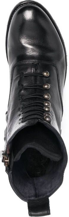 Officine Creative Lison lace-up boots Black