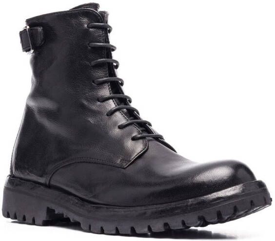 Officine Creative Loraine lace-up boots Black