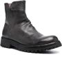 Officine Creative Loraine zip-up leather boots Grey - Thumbnail 2