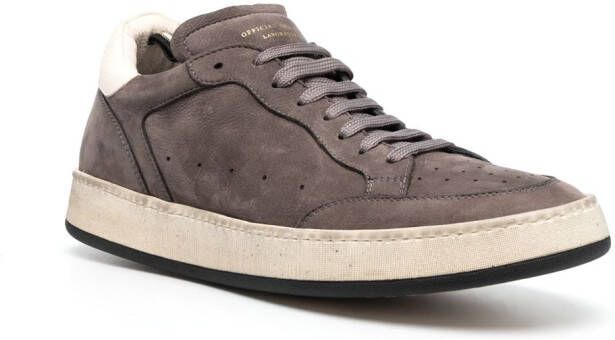 Officine Creative low-top leather sneakers Grey