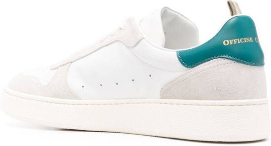 Officine Creative low-top leather sneakers White
