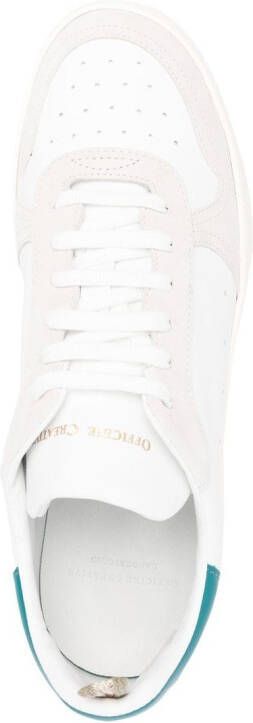 Officine Creative low-top leather sneakers White