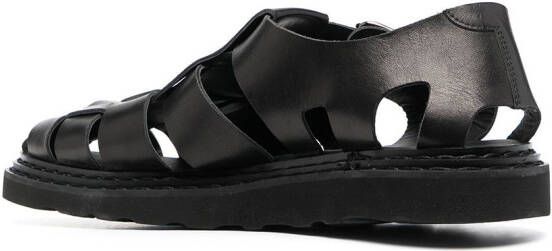 Officine Creative Lydon cut-out sandals Black