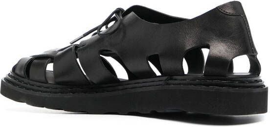 Officine Creative Lyndon 1 cut-out sandals Black