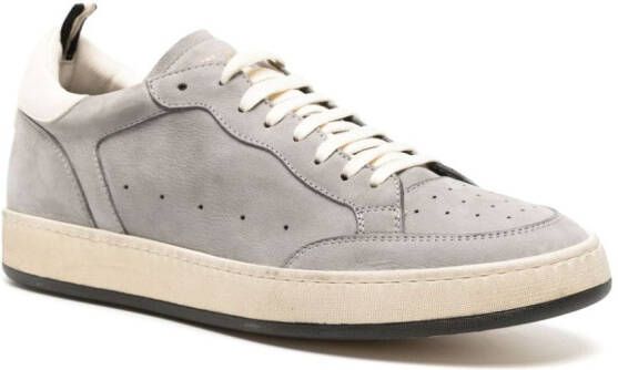 Officine Creative Magic 002 leather sneakers Grey