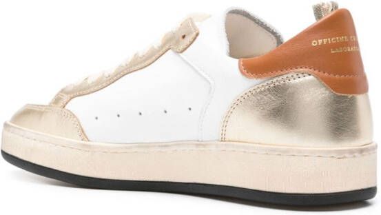 Officine Creative Magic 101 leather sneakers Neutrals