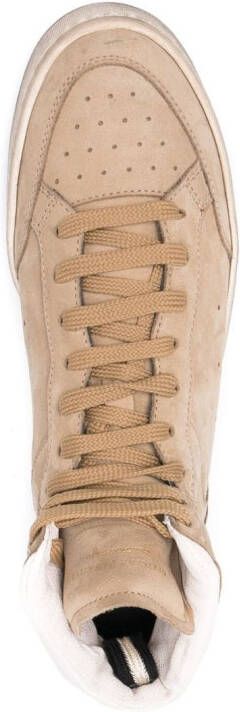 Officine Creative Magic 108 leather sneakers Neutrals